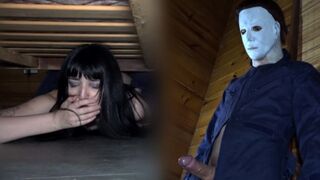 A girl is trapped in a Halloween setting and must find a way out
