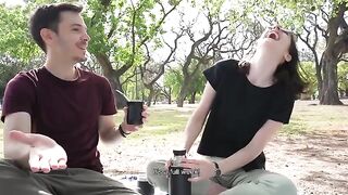 A day at the park ends with a blowjob - Pono