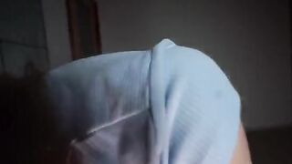 My step sister got her tight ass fucked hard