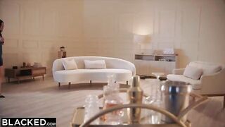 Gorgeous petite Xxlayna craving huge BBC, fulfilled by Anton