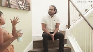 A preacher came to my door seeking salvation in a steamy encounter