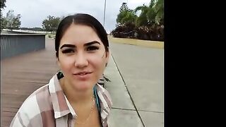 I picked up a hot slut in the park and fucked her hard
