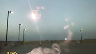 Slutty chick gave a blowjob to her boyfriend in the car park