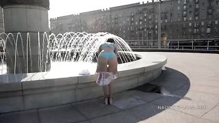 Sometimes I wear underwear, but I always end up naked outdoors
