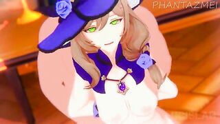 Genshin Impact hentai SFM compilation featuring Lisa, Eula, and more in steamy scenes