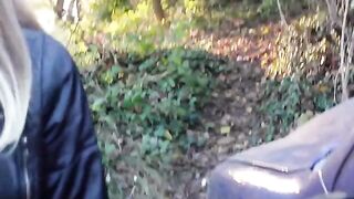 Blogger knocked down a motorcyclist - she had to suck his dick to avoid police involvement