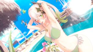 Hentai Genshin Impact with beautiful girl having sex with Nahida