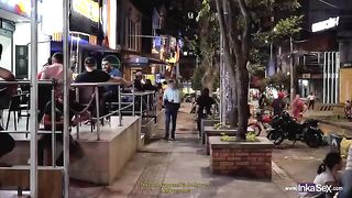 I caught Sara Blonde in a steamy Colombian club scene (FINAL ÉPICO)