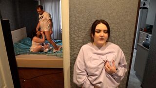 They are fucking there, and my pussy is burning with excitement. A perfect scene for Make Him Cuckold!