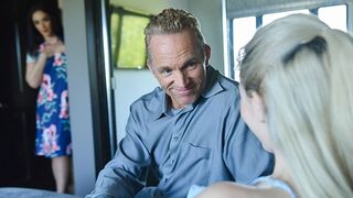 Jane Wilde seduced by her stepdad in a taboo family encounter