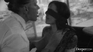 Keisha is getting disciplined by her strict teacher in a steamy class