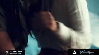 Nuns Alina Lopez and Kendra Spade engaged in passionate lesbian sex, then prayed for forgiveness