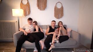 They didn't notice how we fucked right in front of them, featuring Bunny Rabbits