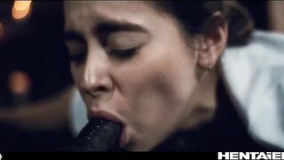 Hot girls getting fucked and creampied by alien monsters in real life
