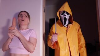 André Love’s horror parody with his stunning blonde babe is a must-watch