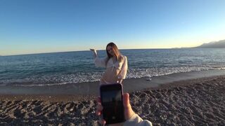 The man promised to process the pictures, but the girl had sex again