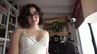 The shy girl with glasses, stepdad’s fantasy, Leana Lovings