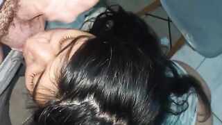 I filled his ortho with milk after sucking his cock and assing him