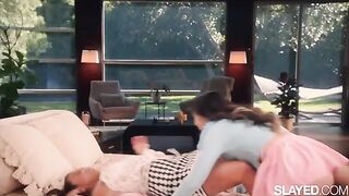 Bestie Jennie learns how to relax from a naughty friend in this steamy SLAYED video