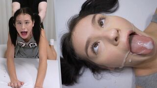 College teen Matty Mila Perez gets fucked by her landlord