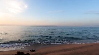 Beach vacation ends with a risk of drowning in sperm