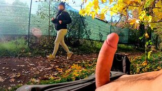 A risky flash in the park leads to unexpected and intense consequences