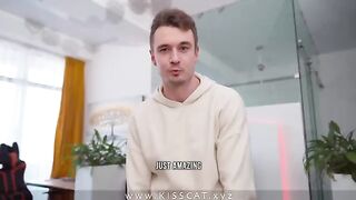 The friend fucked the depraved step mom, who took his huge dick well