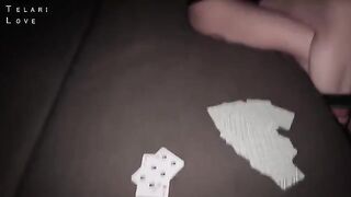 Luxury Girl Cheated on Her Husband While Playing Cards, Getting Fucked Hard