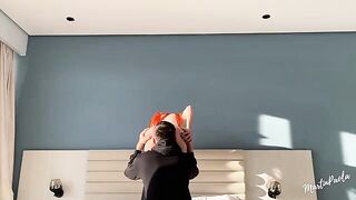 He passionately fucked his girlfriend with his big cock
