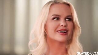 A steamy encounter between two stunning blondes, Blake and Vic, is unavoidable