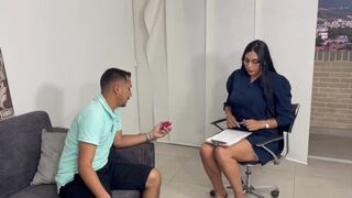 The client found my sex toys and I had to comply with his desires