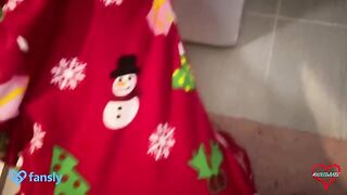 I helped my stepmom after the washing machine jam