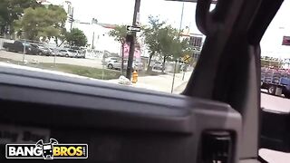 Hot chicks don’t ever need to be poor as long as the Bang Bus is around