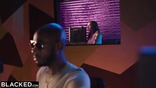 A singer Keisha is getting fucked by a music producer Anton