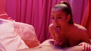 Vanna Bardot wants to be the boss's assistant, so she has sex with him