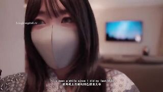 Short collection series - New year sex VLOG - Preview, featuring a stunning Chinese model who seduces with her charm
