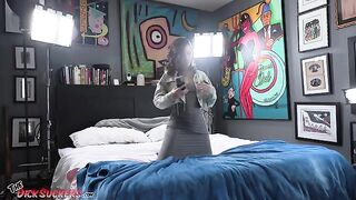Dharma Jones sure knows how to suck a big one in POV