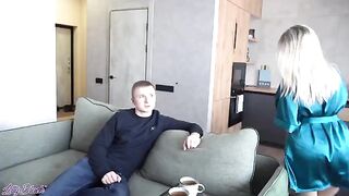 The girlfriend's mom is teaching me to have sex