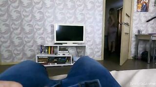 Father waited outside, while stepmom got intimate with her stepson