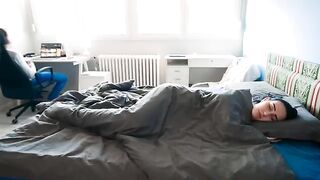 A stepson fucked his stepmom in the presence of his father