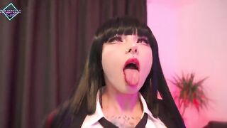 Karneli Bandi is fucking Yumeko Jabami with her tight cunt and ass in 4K