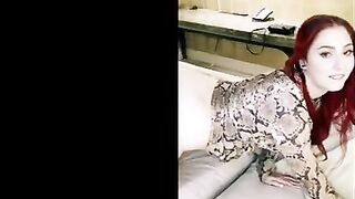 Redhead Arietta gets pounded by a BBC in hardcore action