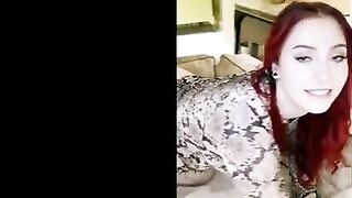 Redhead Arietta gets pounded by a BBC in hardcore action