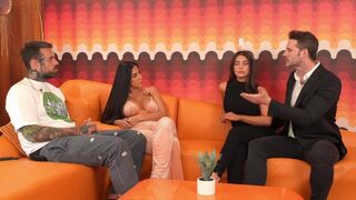Tru Kait gets her Latina ass plugged on camera in a steamy talk session