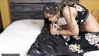 First Scene - Handjob and Blowjob with a Sloppy Finish
