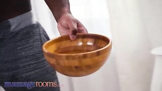 Massage room sex with skinny Russian beauty Elena Vedem