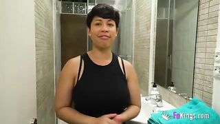 Amateur Latina mom Korin explores her anal fantasies in this steamy scene