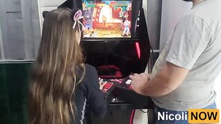 Nerdy girl gets her tight ass creampied by a notable figure in the industry