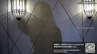 High heels Stockings 19 Dark Black Apple - exclusive porn video