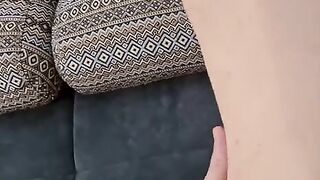Where is your skinny step mom? She’s jumping on my strong cock!